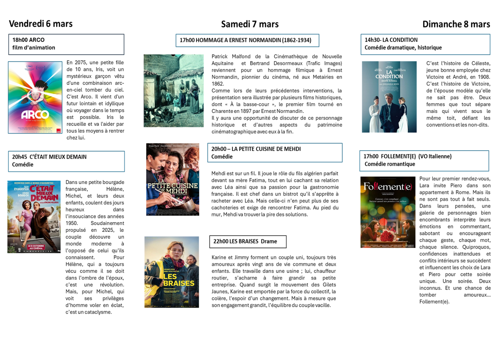 FESTIVAL DU FILM "MASCULIN-FEMININ"