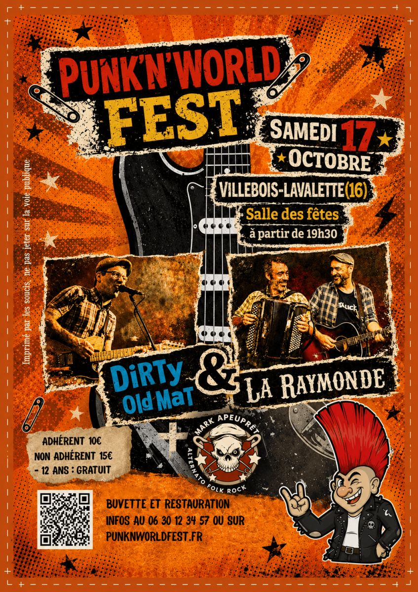 Soirée mini festival punk rock 