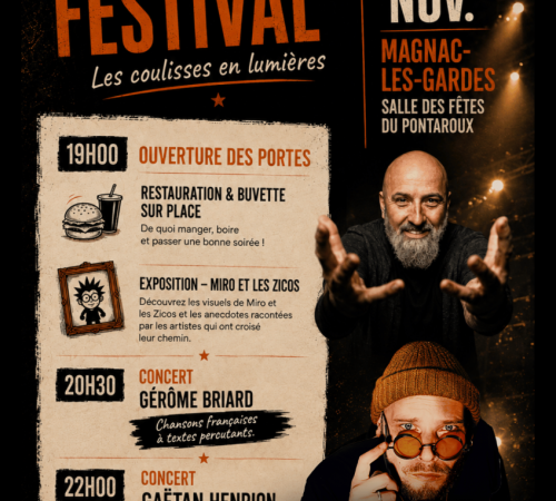 Background Festival, soirée concert chanson française contemporaines