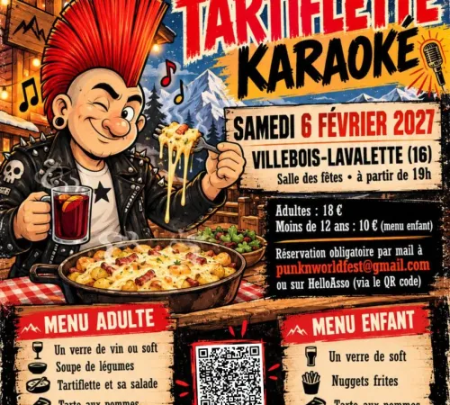 Soirée karaoké Tartiflette