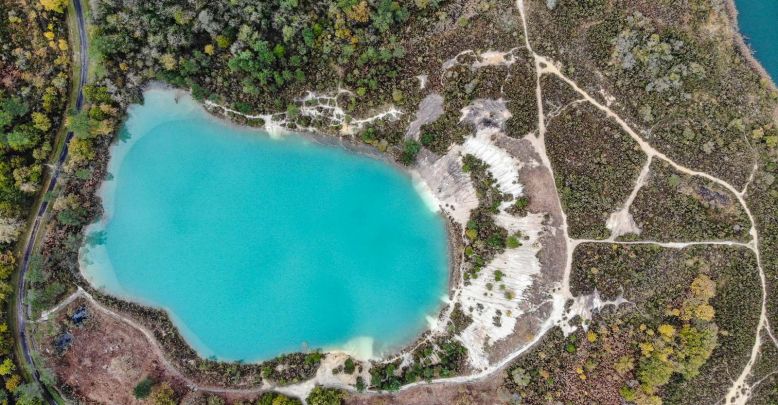 La balade insolite des Lacs Bleus de Touvérac