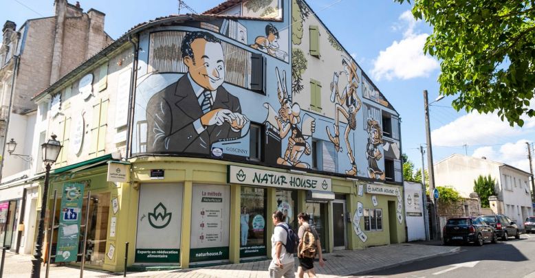 Angoulême, discovering the Comic Strip Murals