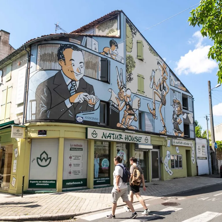 Angoulême, discovering the Comic Strip Murals