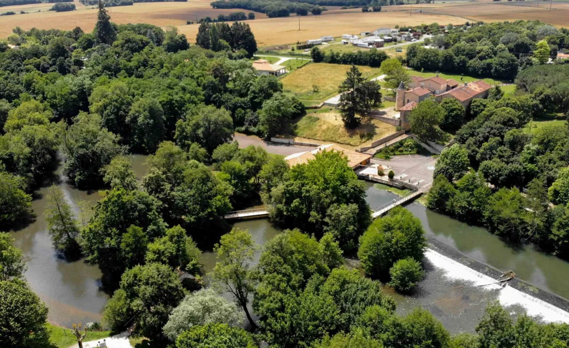 swimming in Charente