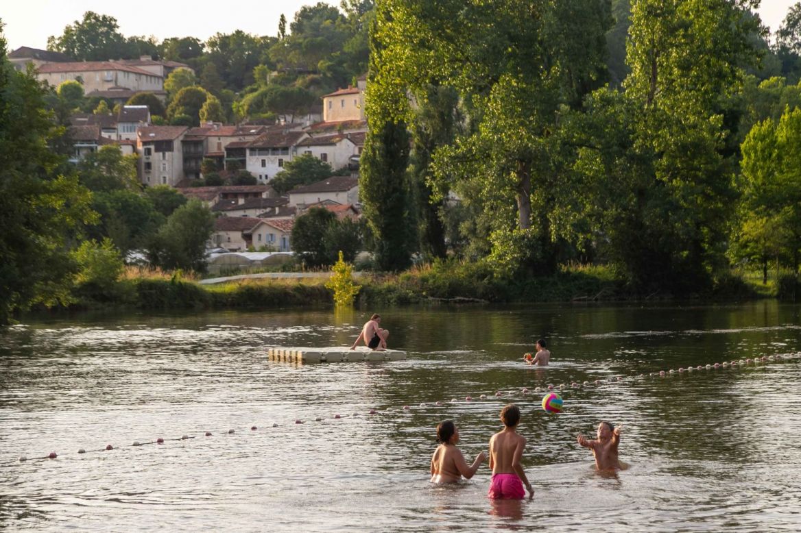 se baigner en charente