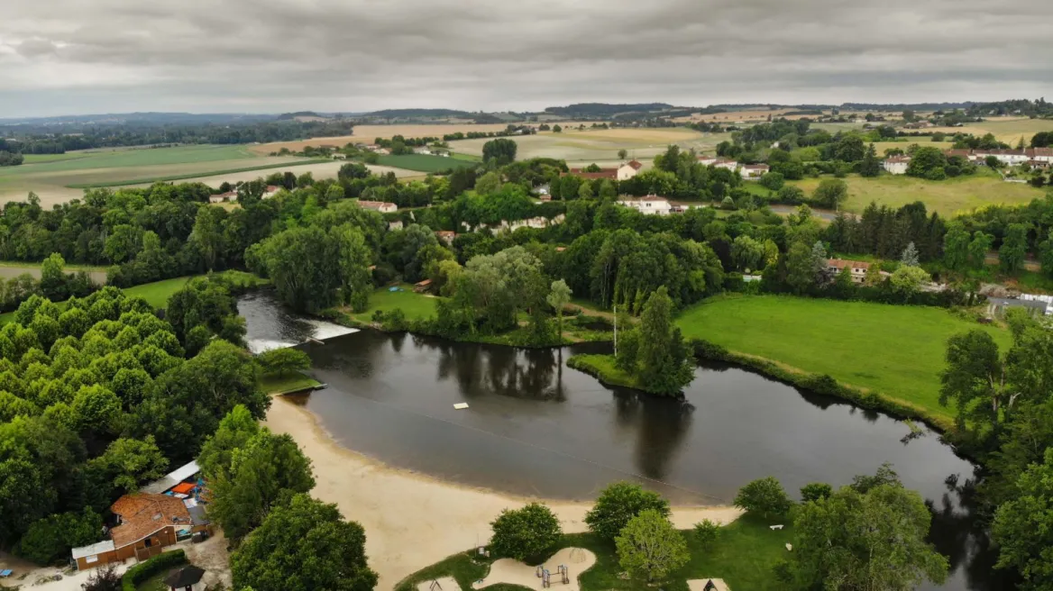 swimming in Charente