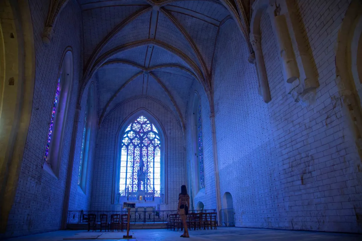 the Charente when it rains
