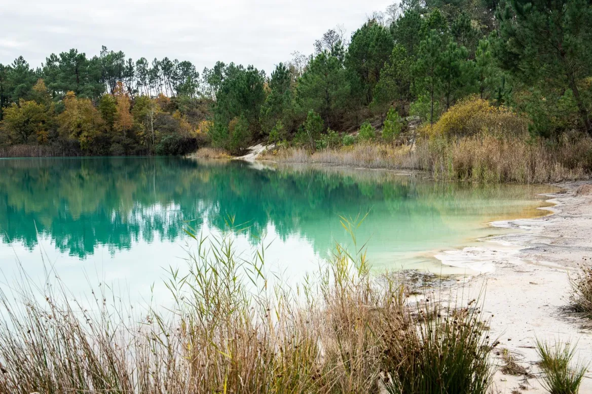 blue lakes walk Touvérac