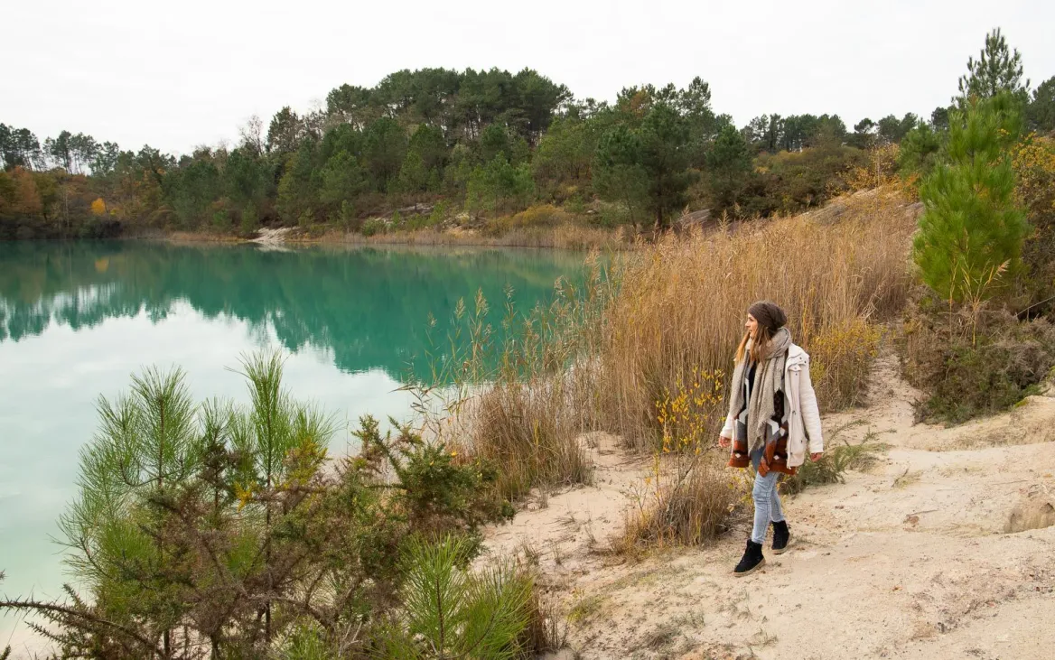 blue lakes walk Touvérac