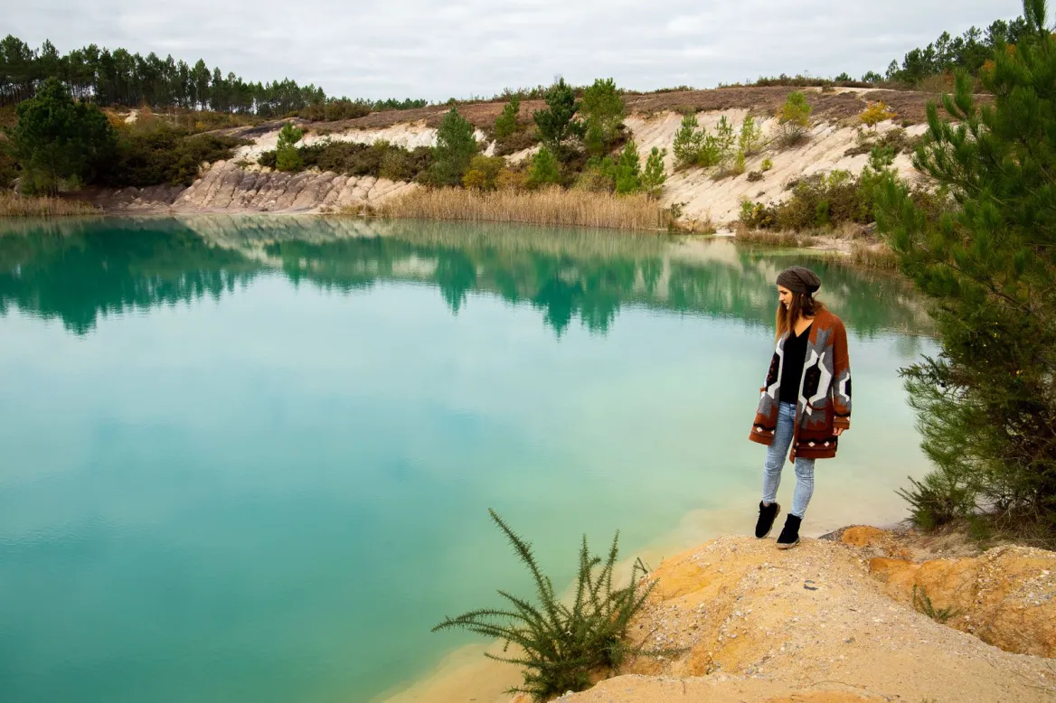 blue lakes walk Touvérac