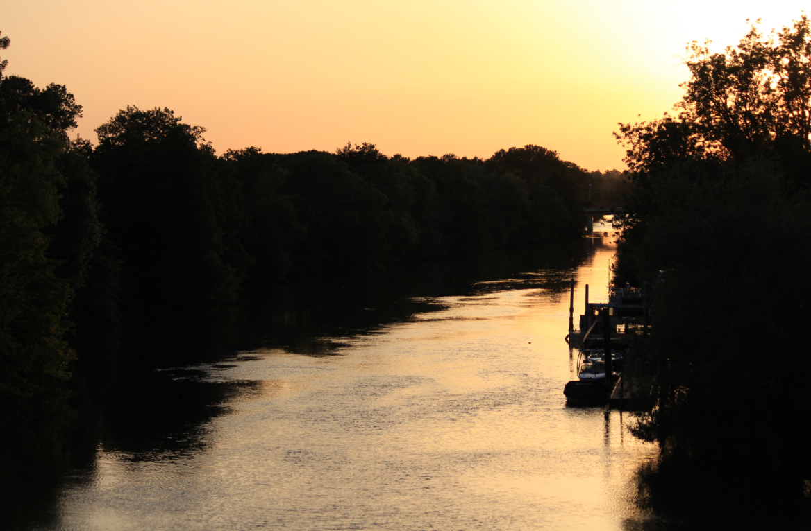 balade coucher du soleil charente