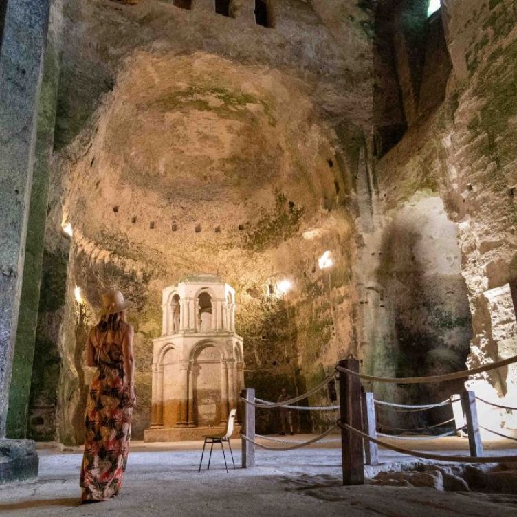 A spiritual and historical journey - Come and discover the Troglodyte Church of Aubeterre-sur-Dronne